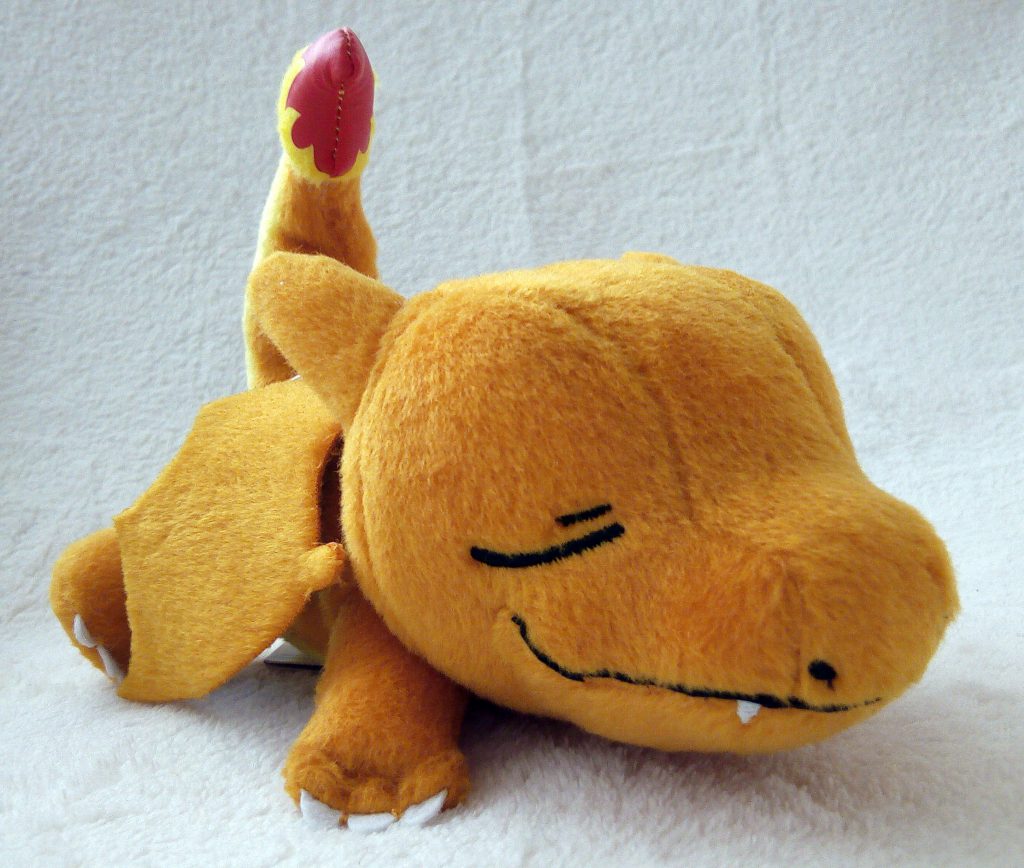 Pokémon XY Mega Evolution Series Plush by Banpresto sleeping Charizard