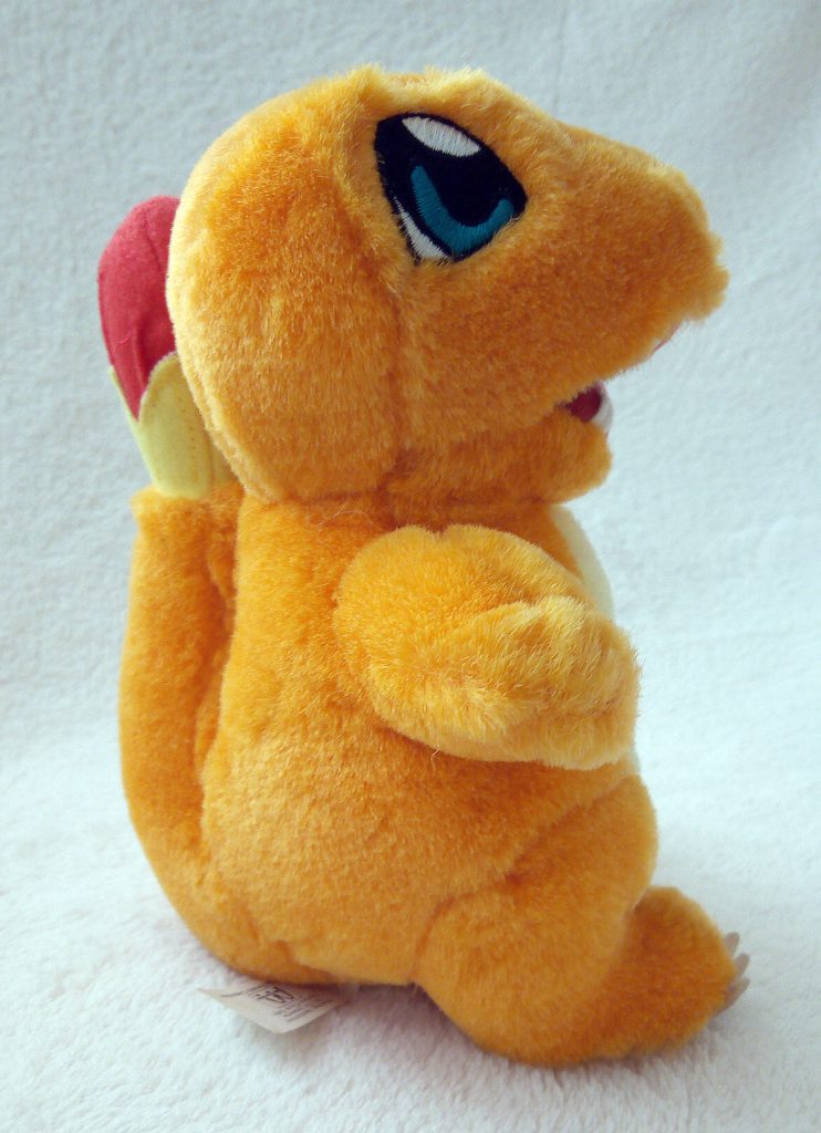 McDonald's Taiwan 2002 Pokémon Plush Charmander side