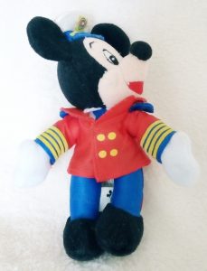 Captain Mickey magnetplush front