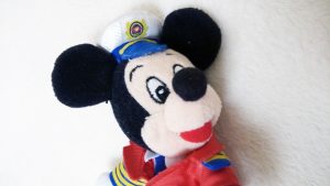 Captain Mickey magnetplush