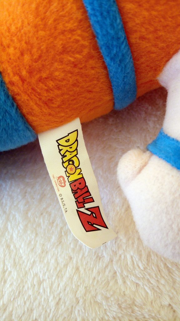 Goku Italian Plush Tush Tag 1