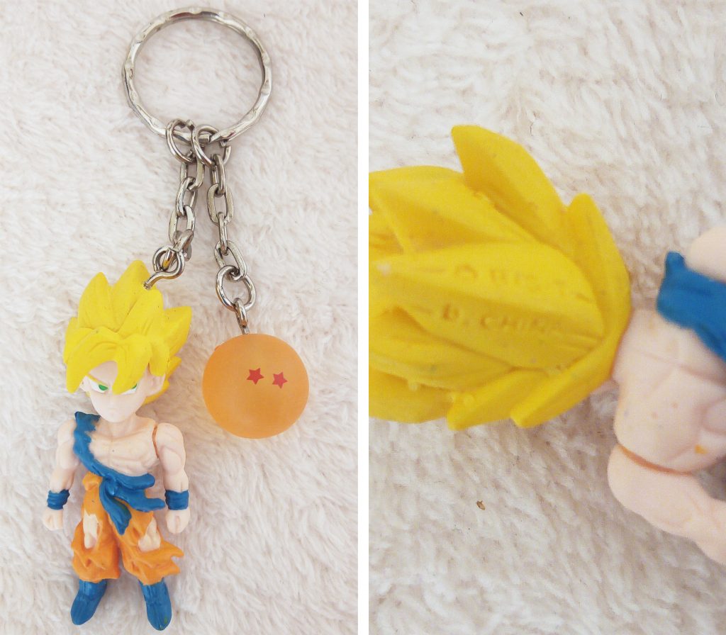 Dragon Ball Chara Strap vol. 3 by Bandai - Goku Super Saiyan