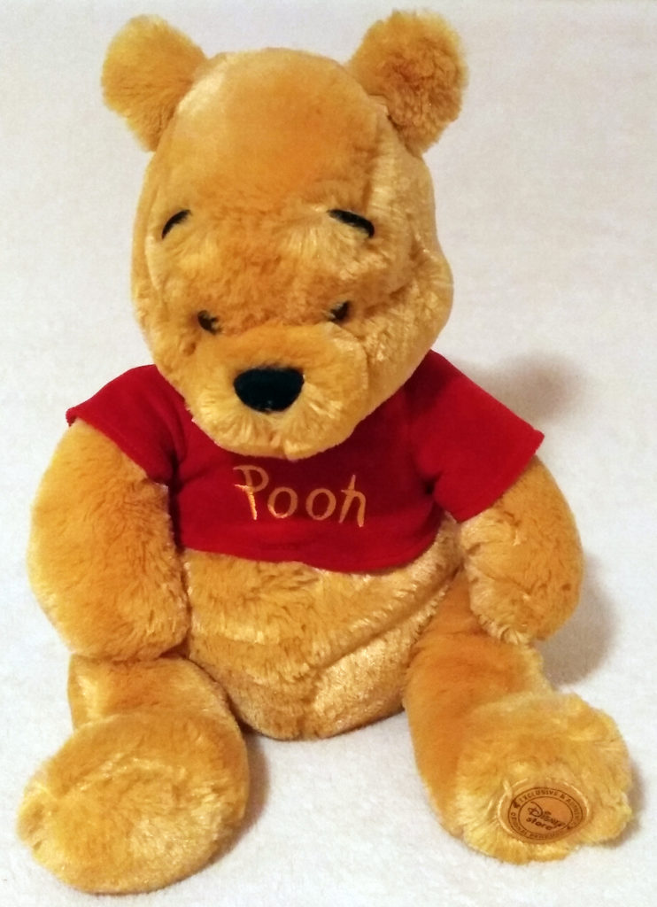 Winnie the Pooh – Disney Store medium plush – A BIT OF