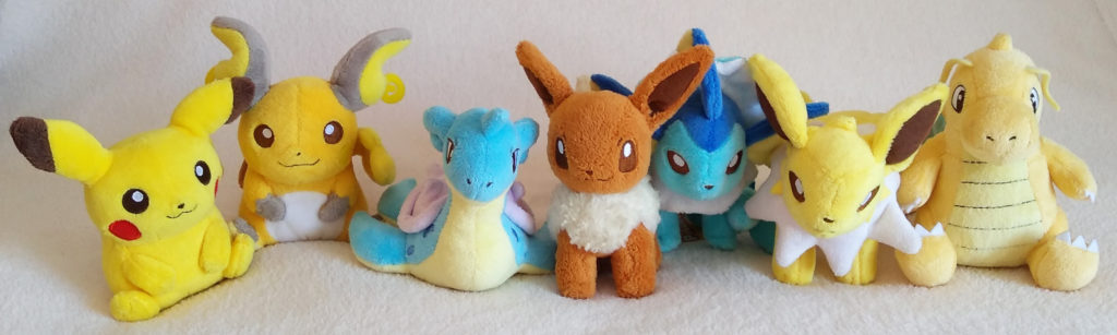 pokemon canvas plush