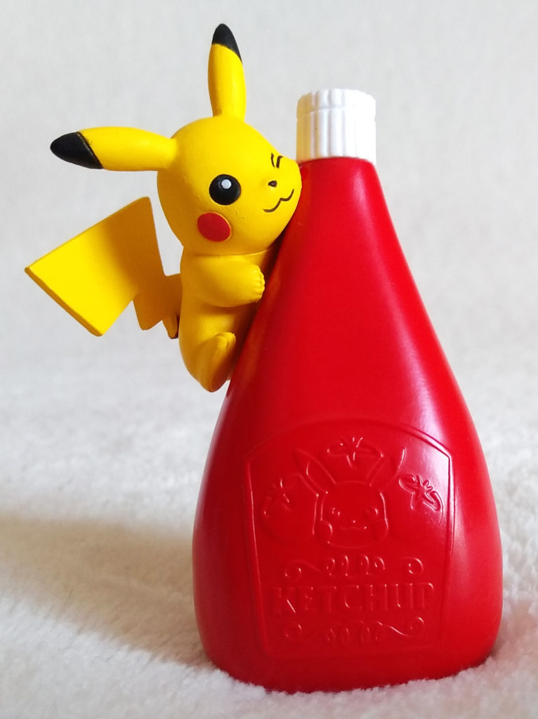 pikachu with ketchup