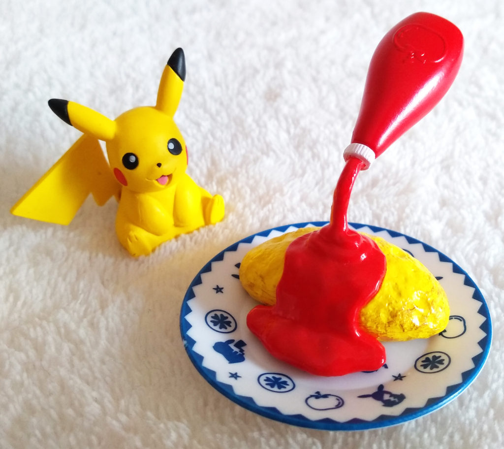 Pokémon Pikachu loves Ketchup - 3 More ketchup