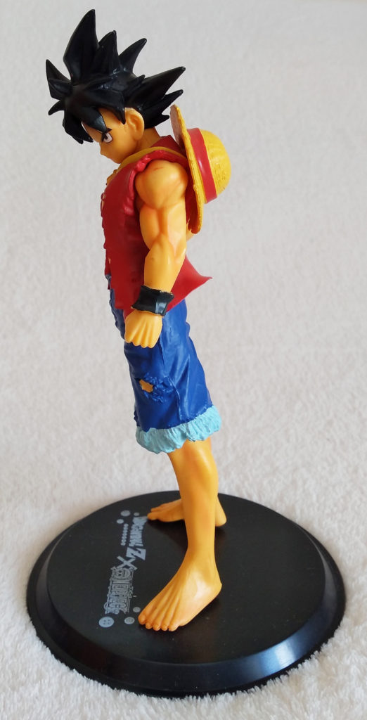 Dragon Ball Z X One Piece DX Figure Luffy Style Son Goku