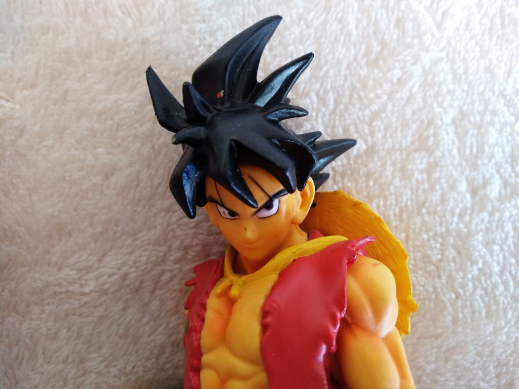 Dragon Ball Z X One Piece Dx Figure Luffy Style Son Goku Weekly Shōnen Jump 40th Anniversary Banpresto A Bit Of