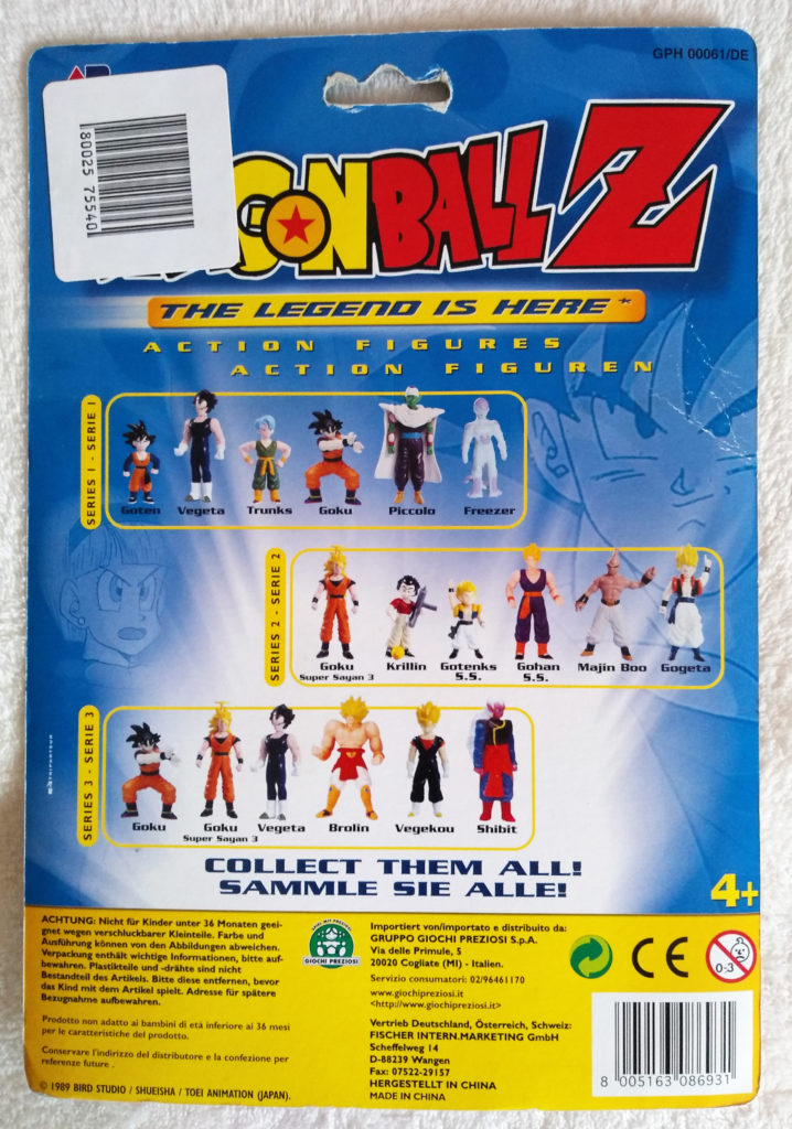 Dragonball Z KidzBiz The Legend is Here Series 1-3