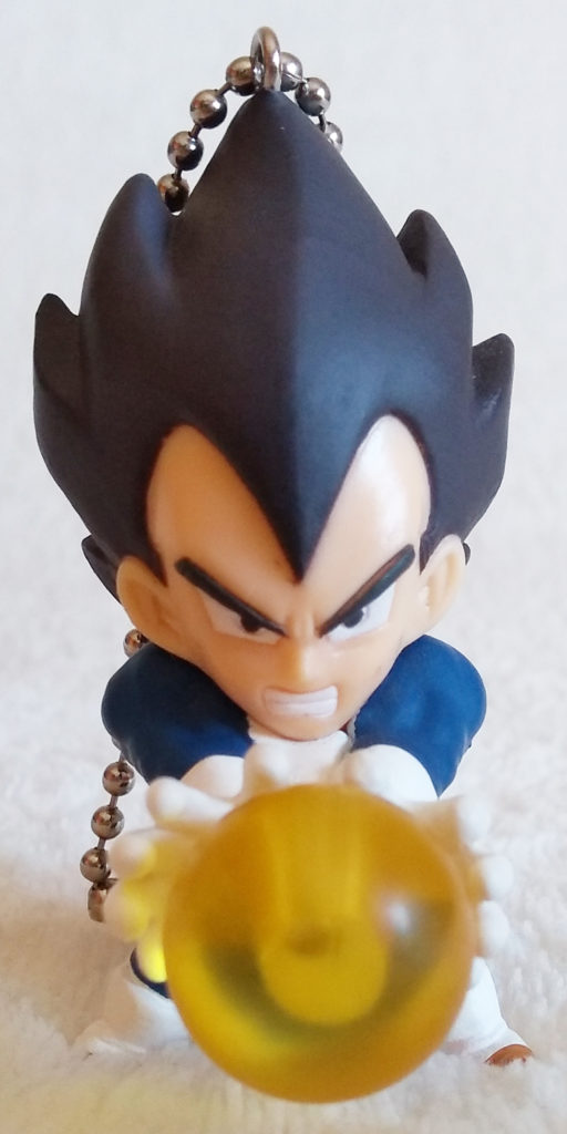 Dragonball Kai Sparking Keychain by Bandai Vegeta