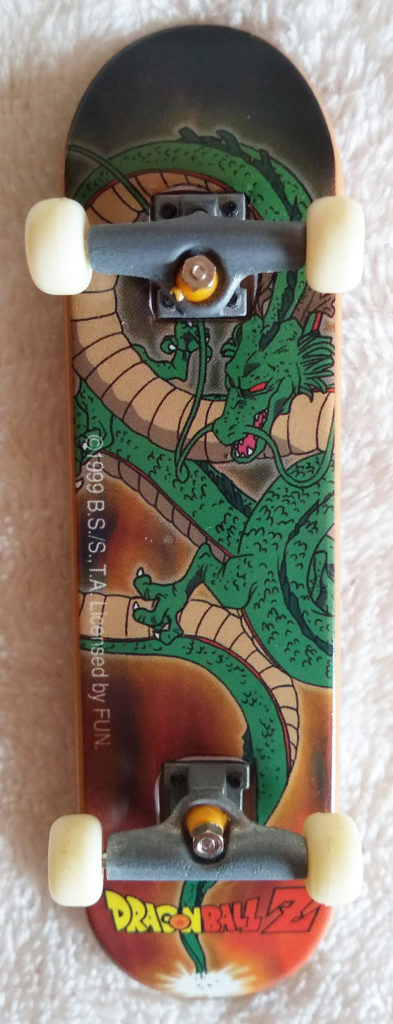 Dragonball Z Mini Skateboard by Toycom Shenron deck