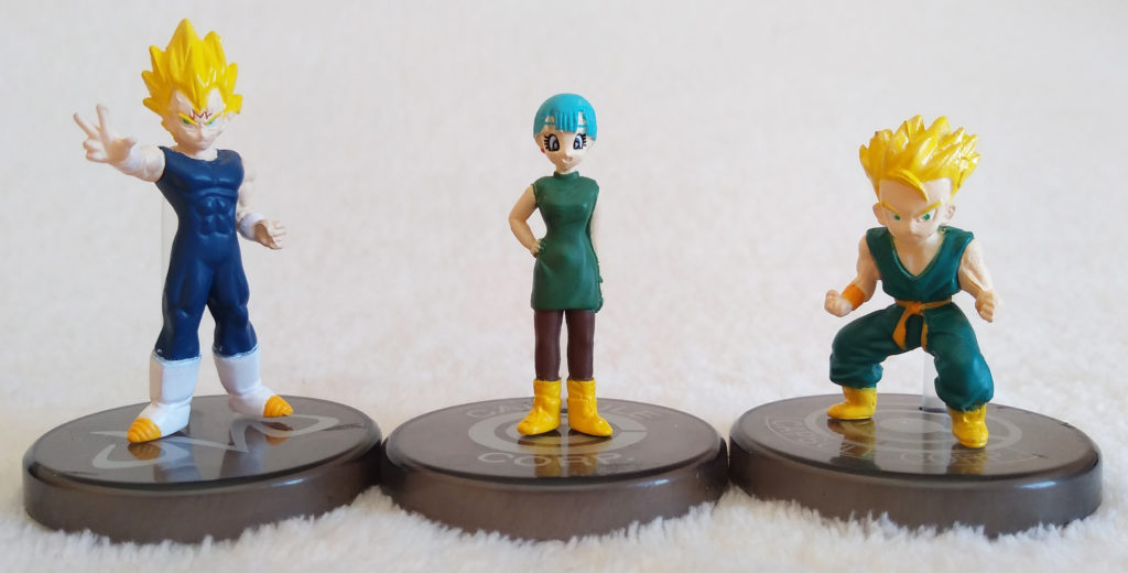 Dragonball Z Full Color R by Bandai Part 5 Majin Vegeta, Bulma and Super Saiyan Trunks