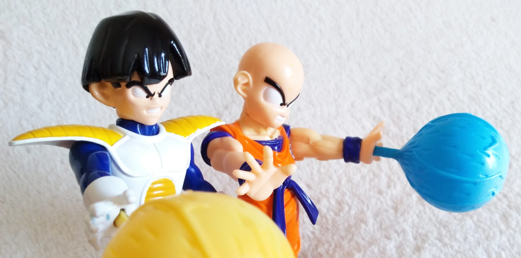 Dragonball Z Blasting Energy Action Figures by Irwin Toy