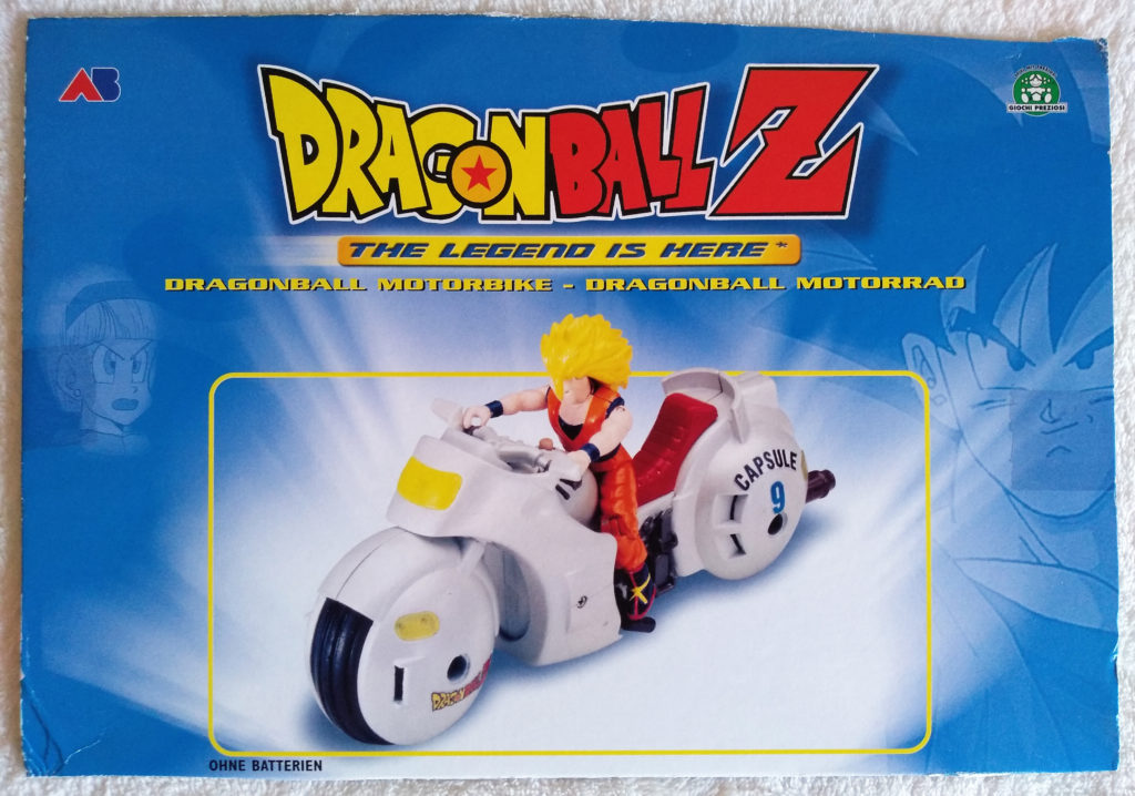 Dragonball Z Motorbike by AB groupe packaging
