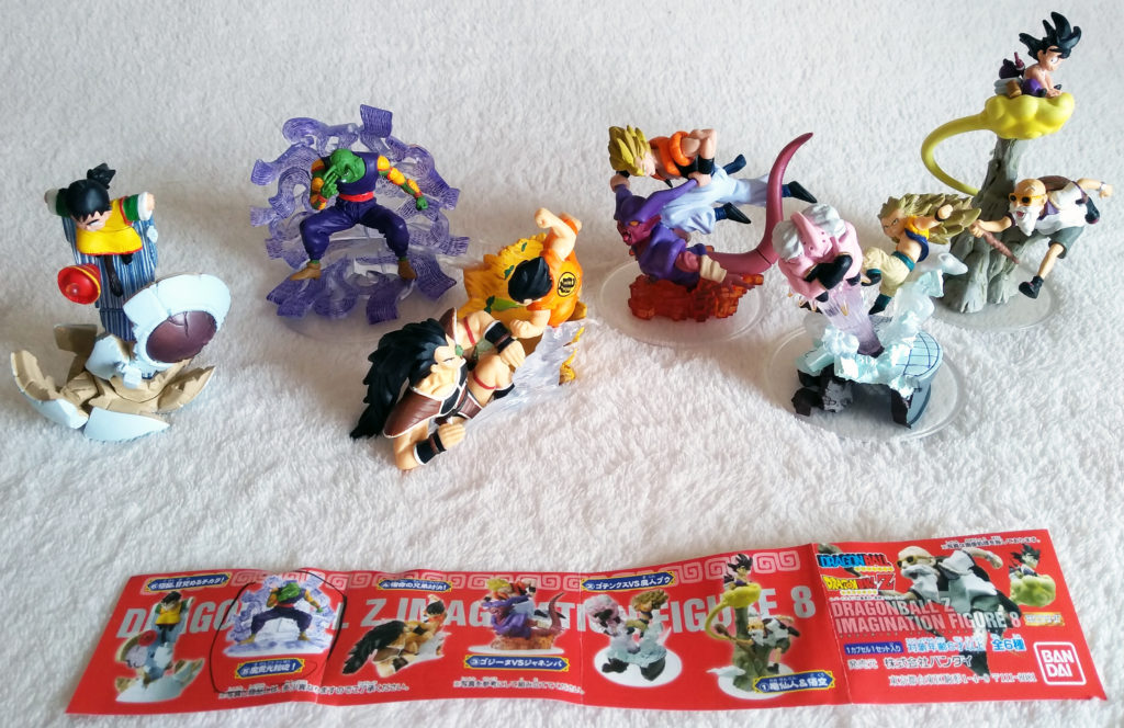 Dragonball Z Imagination Figure Vol. 8 by Bandai full set
