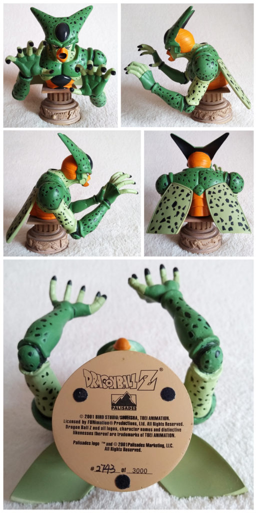 Dragonball Z Mini Resin Bust by Palisades Imperfect Cell