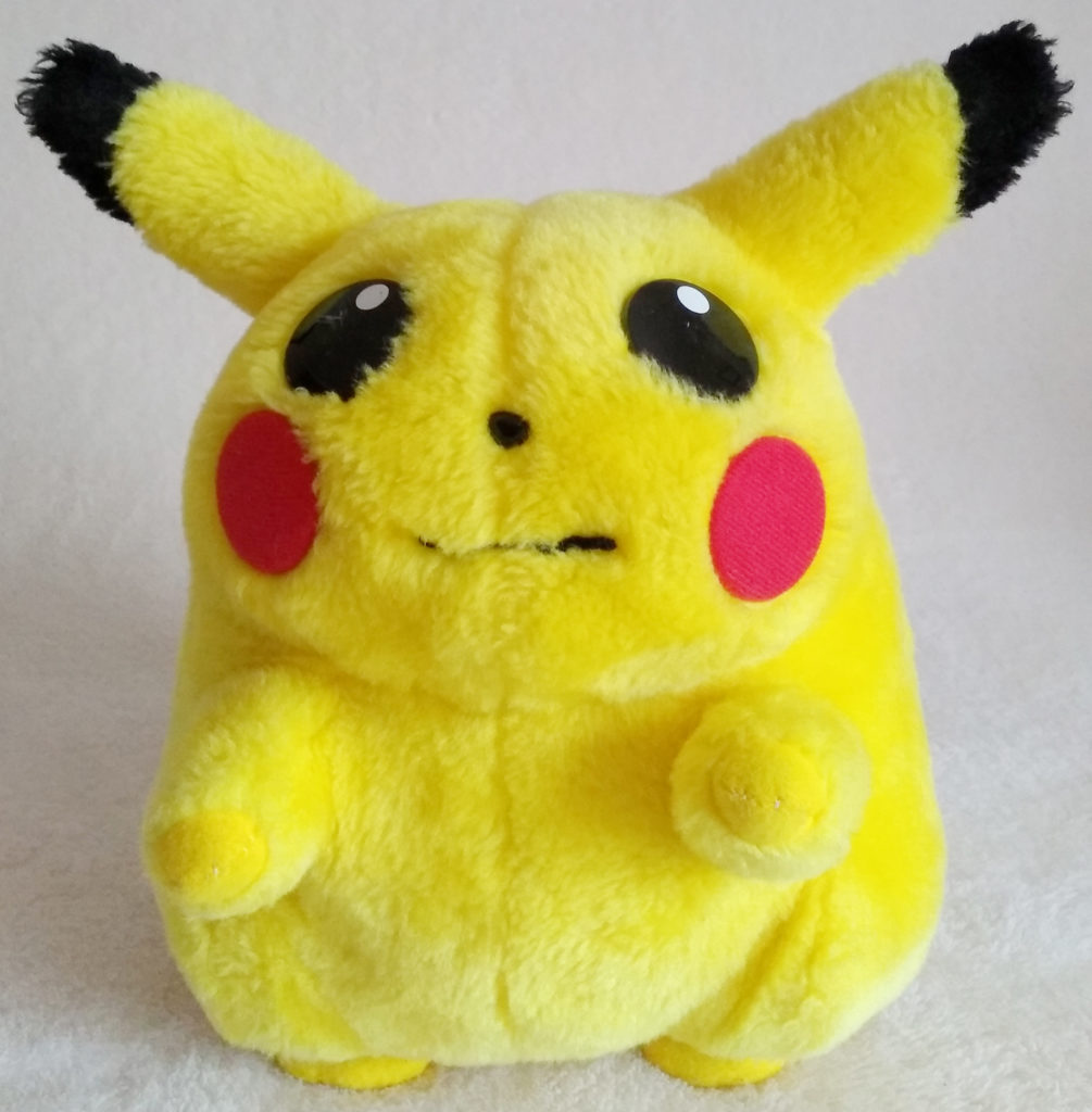Pokémon Play-By-Play Plush Pikachu fuzzy 24cm front