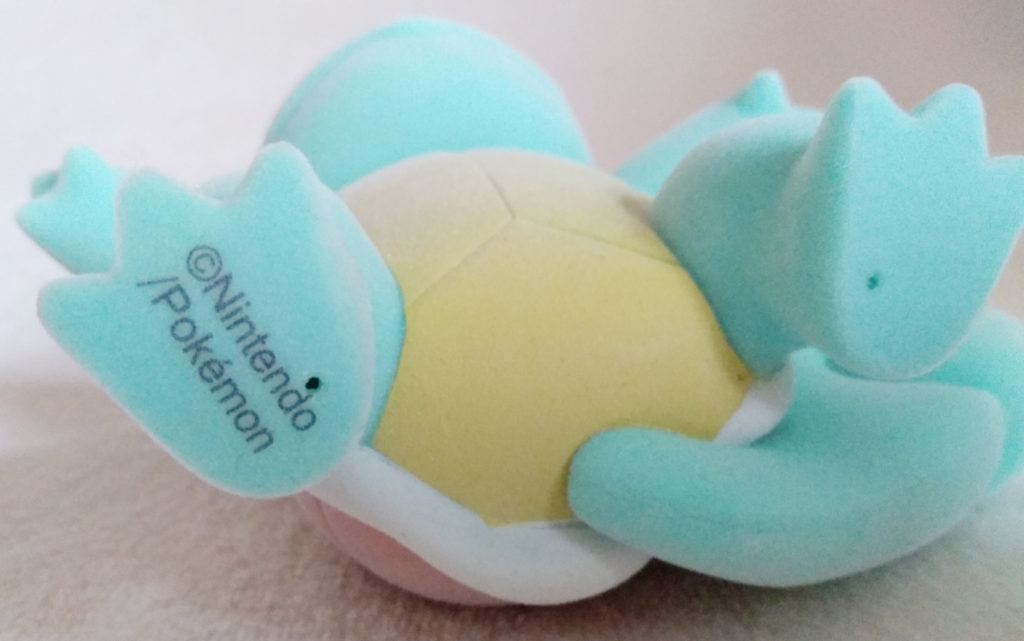 Pokémon Flocking Doll by Sekiguchi Squirtle branding