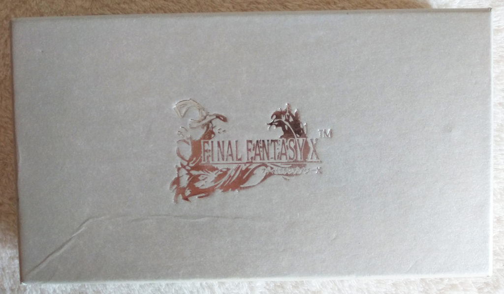 Final Fantasy X Necklace Pendant Ring set box
