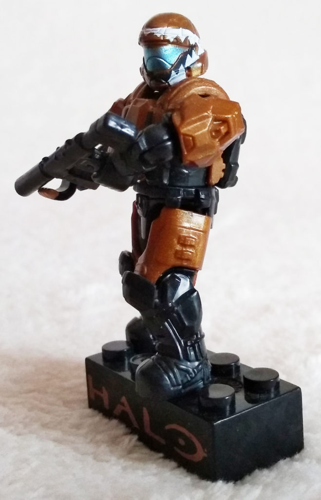 Halo Mega Bloks 97353 ODST Drop Pod Metallic Series (Copper) 3/4