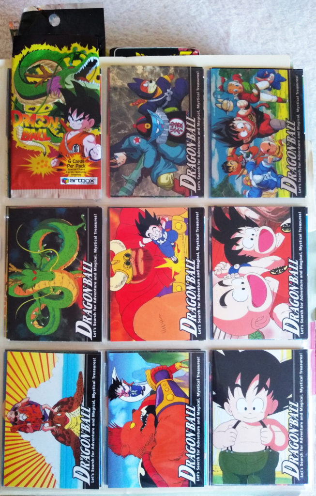 Dragonball Cards by Artbox C8, C9, 4, 7, 11, 12, 13 and 16