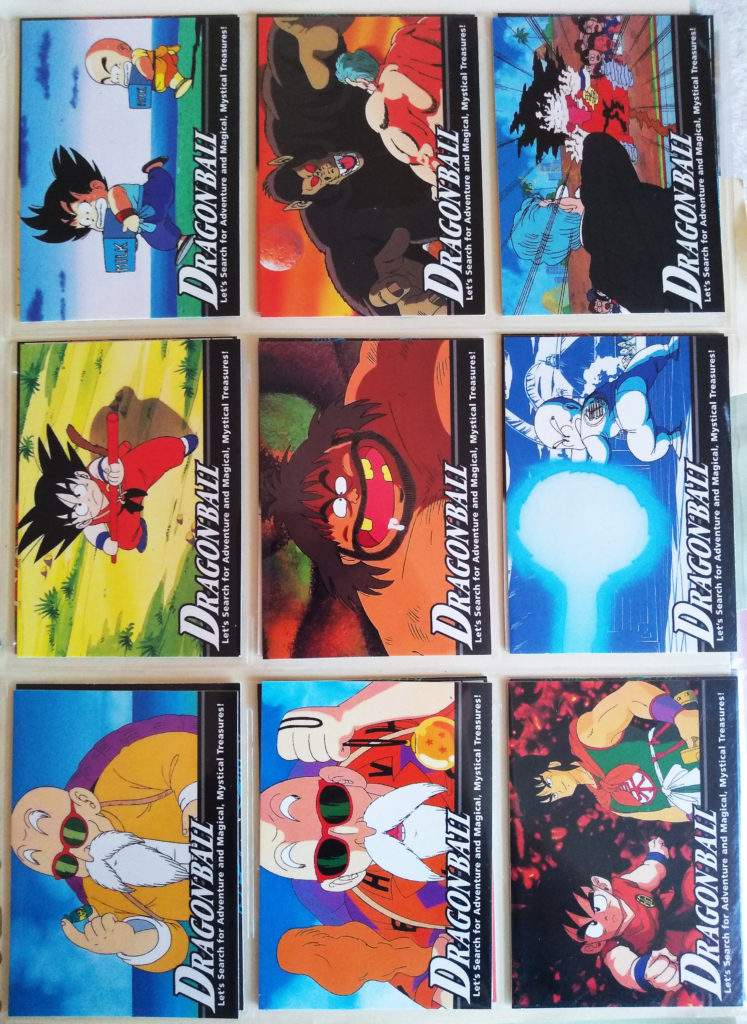 Dragonball Cards by Artbox 46, 51, 52, 53, 59, 63, 68, 69 and 75