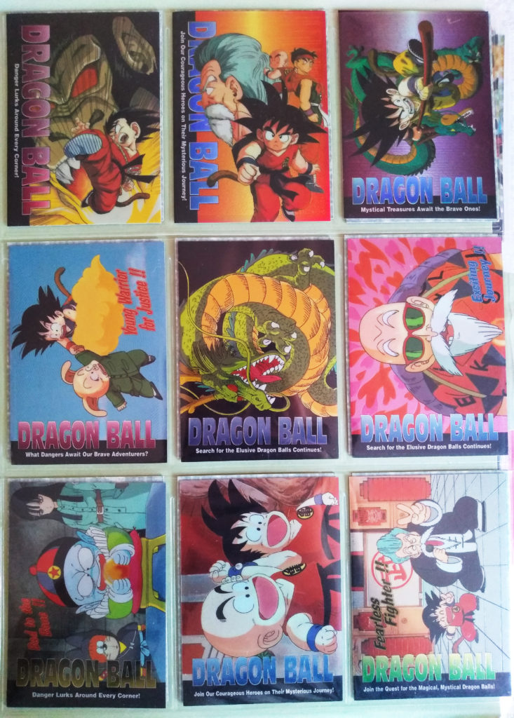 Dragonball Chromium by Artbox B, D, G, 7, 9, 12, 14, 16 and 27