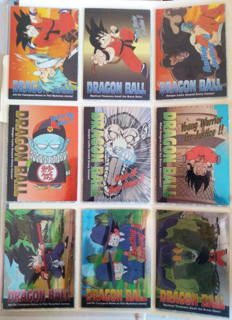 Dragonball Chromium by Artbox 29, 31, 33, 36, 38, 42, 44, 46 and 49