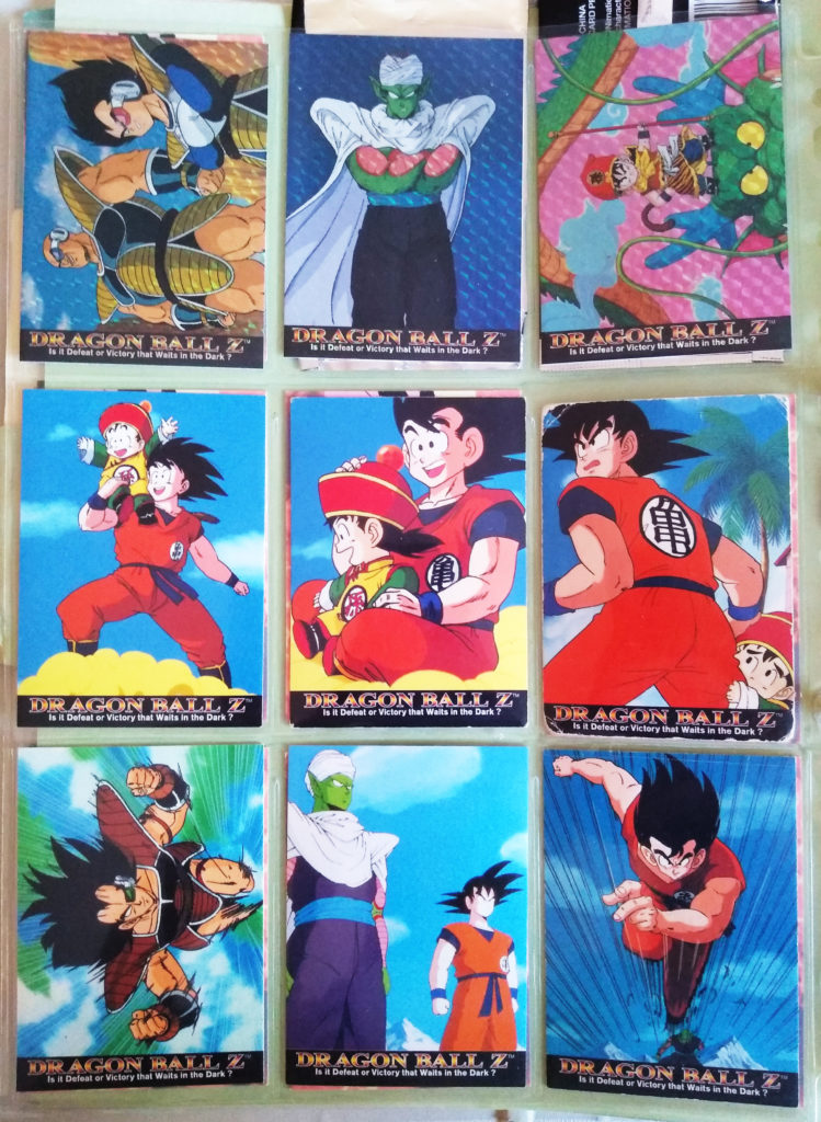 Dragonball Z Trading Cards Series 1 by Artbox 8-16