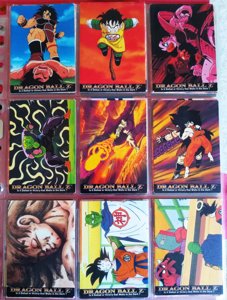Dragonball Z Trading Cards Series 1 by Artbox 17-25