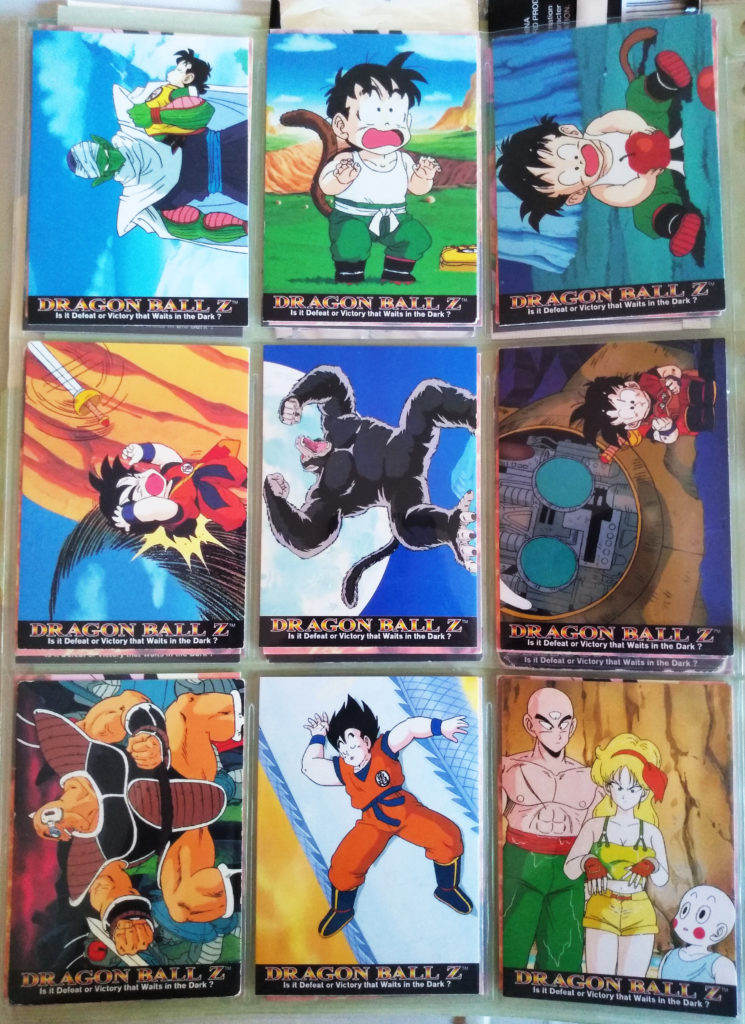 Dragonball Z Trading Cards Series 1 by Artbox 26-34