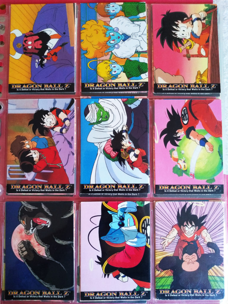 Dragonball Z Trading Cards Series 1 by Artbox 35-43