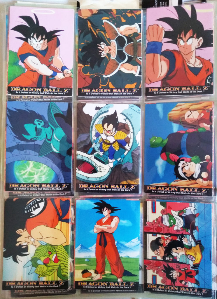 Dragonball Z Trading Cards Series 1 by Artbox 44-52