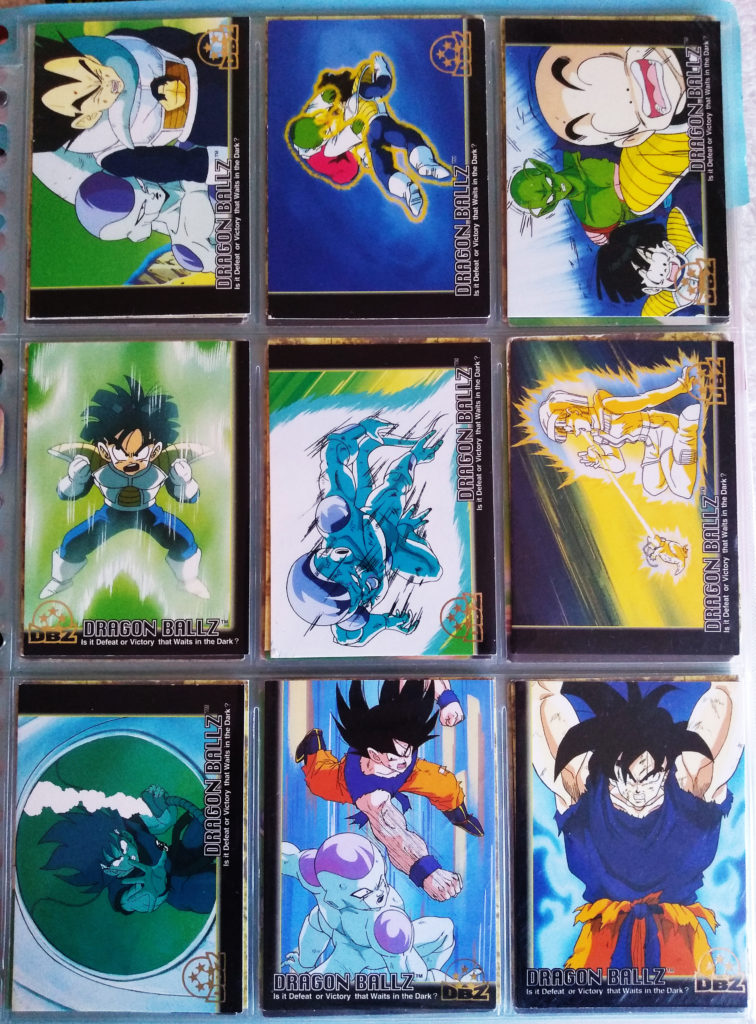 Dragonball Z Trading Cards Series 3 by Artbox 29-37
