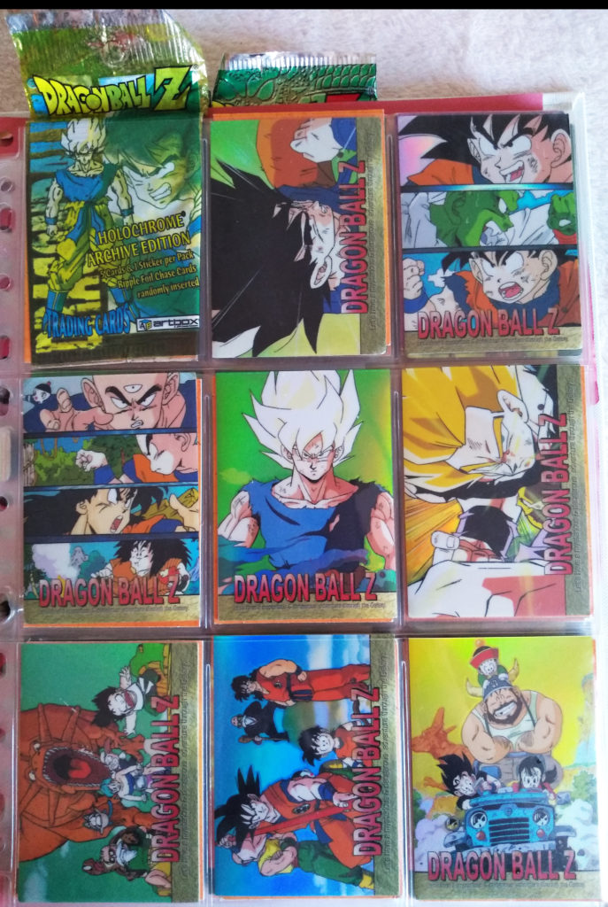 Dragonball Z Chromium Archive Edition by Artbox S-01-08