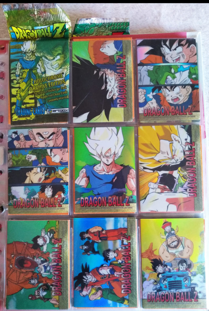 Dragonball Z Chromium Archive Edition Artbox A Bit Of