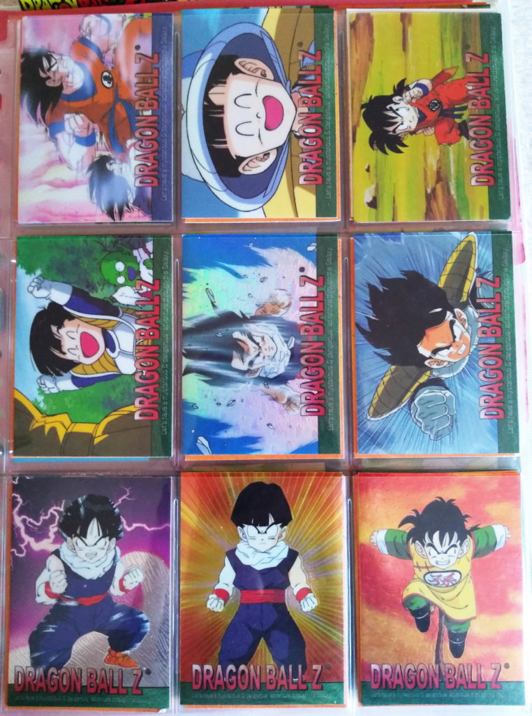 Dragonball Z Chromium Archive Edition by Artbox 9-17