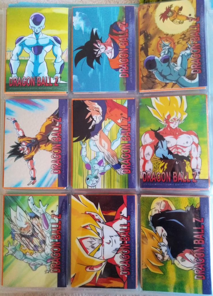 Dragon Ball Z Chromium Archive & Holochrome Card Sets & Sticker Sets 4 Sets