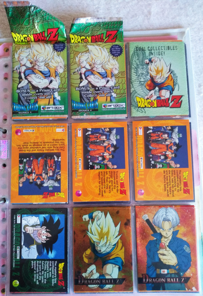 Dragonball Z Trading Cards Series 4 by Artbox P-01, P-02
