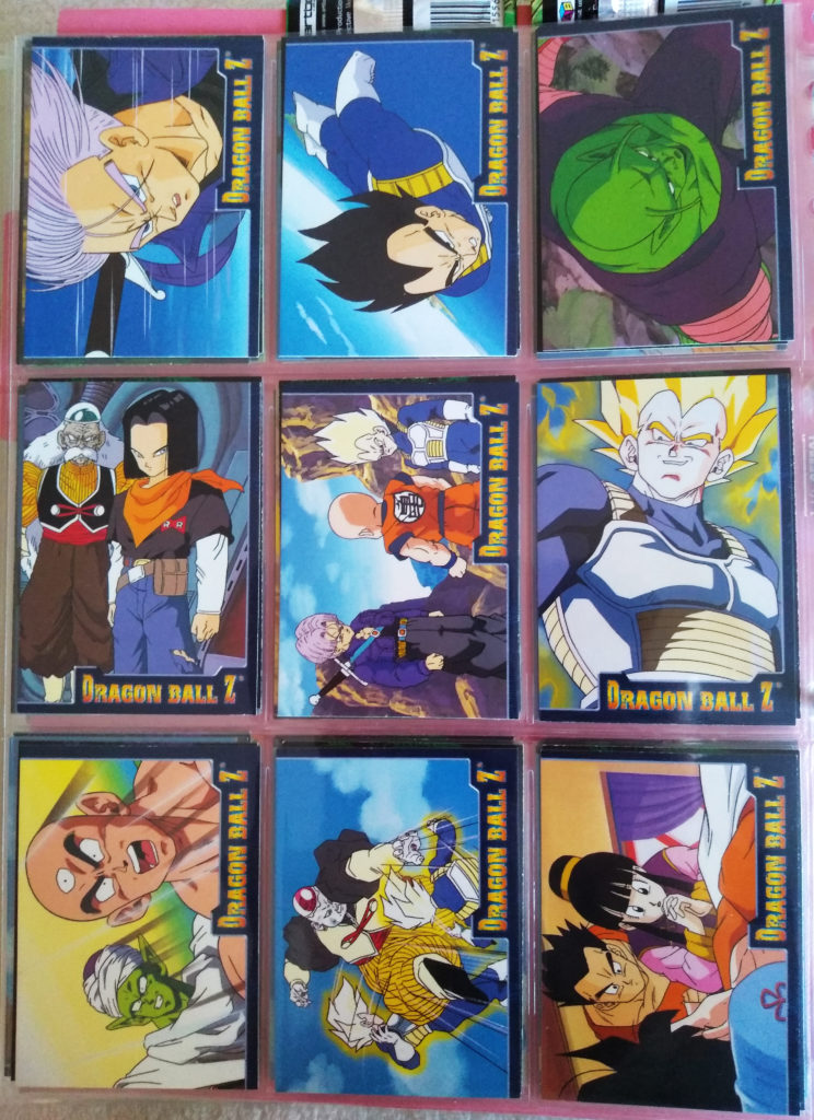 Dragonball Z Trading Cards Series 4 by Artbox 29-37