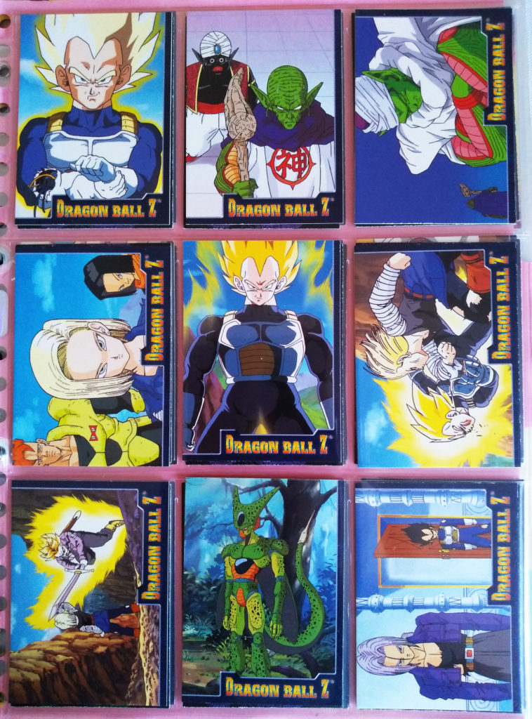 Dragonball Z Trading Cards Series 4 by Artbox 38-46