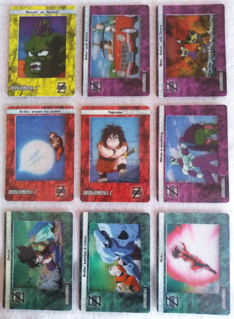 Dragonball Z Filmcardz by Artbox 22, 26, 29, 33, 37, 40, 50, 56, 57