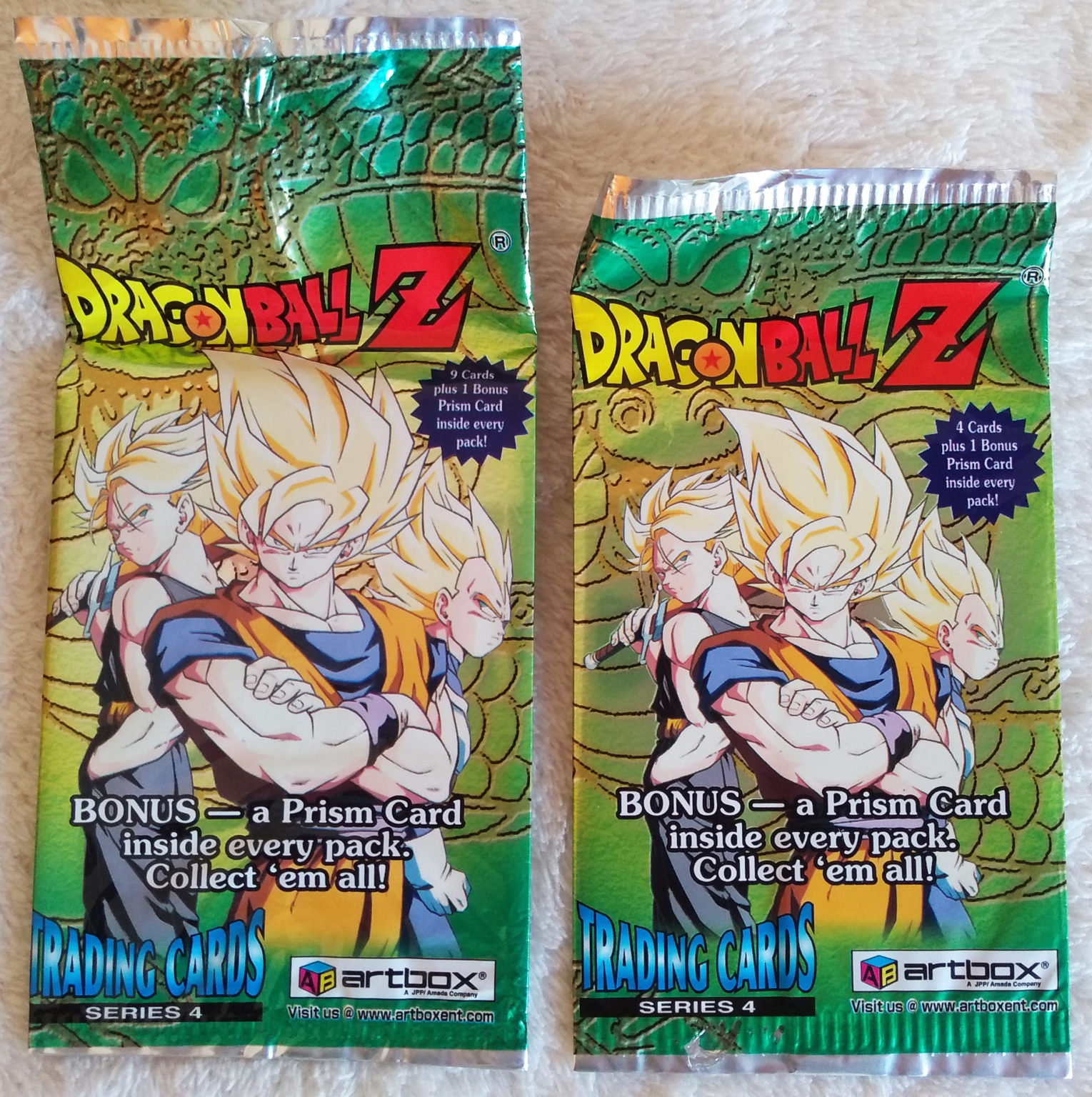 Dragonball Z Trading Cards Series 4 – Artbox – A BIT OF