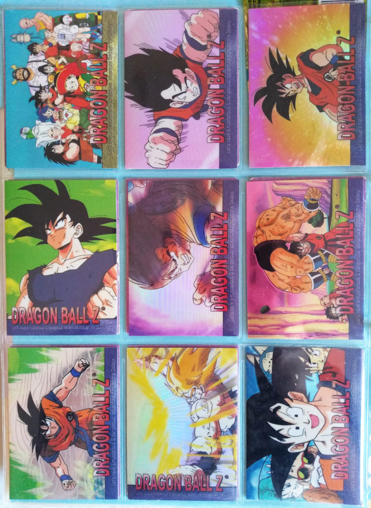 Dragonball Z Chromium Archive Edition by Artbox S-09, 1-8