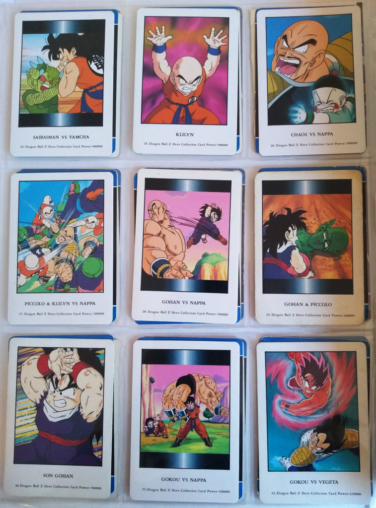 Dragonball Z Hero Collection Series 1 by Artbox 24-32