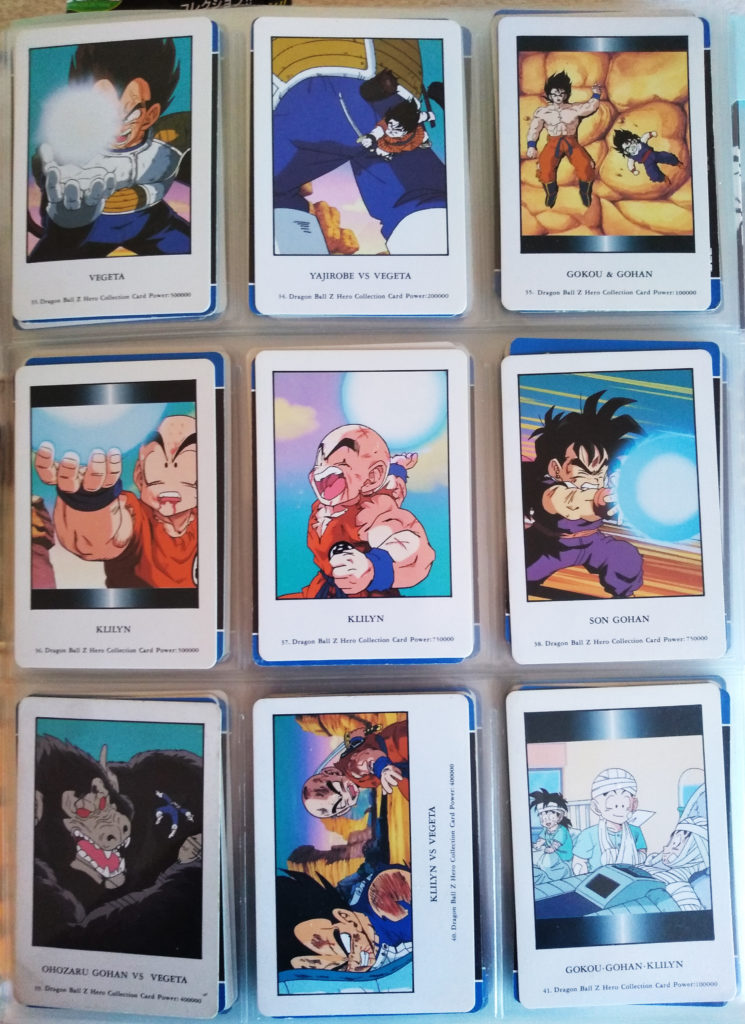 Dragonball Z Hero Collection Series 1 by Artbox 33-41