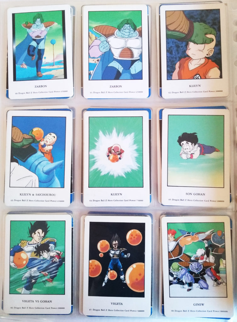 Dragonball Z Hero Collection Series 1 by Artbox 60-68