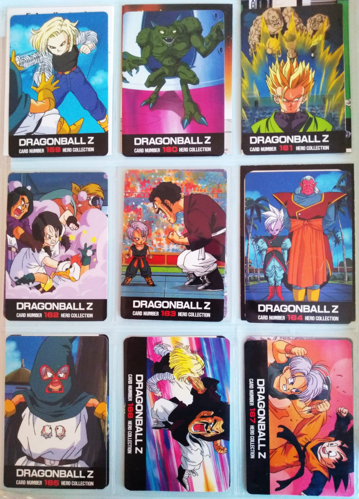 Dragonball Z Hero Collection Series 2 by Artbox 159-167