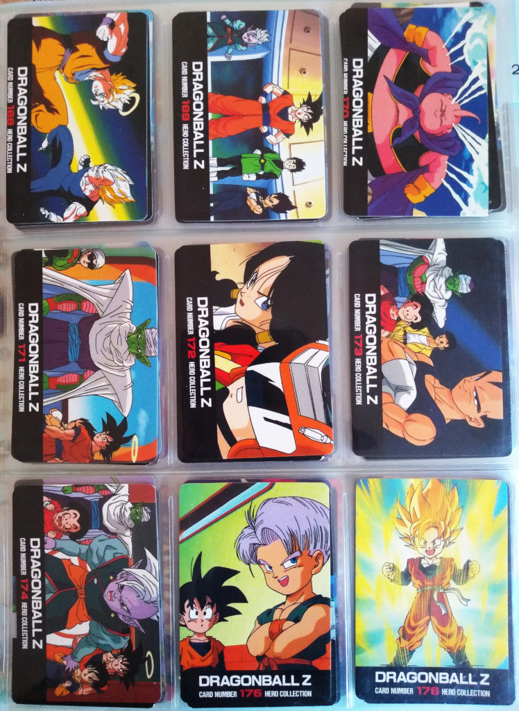 Dragonball Z Hero Collection Series 2 by Artbox 168-176