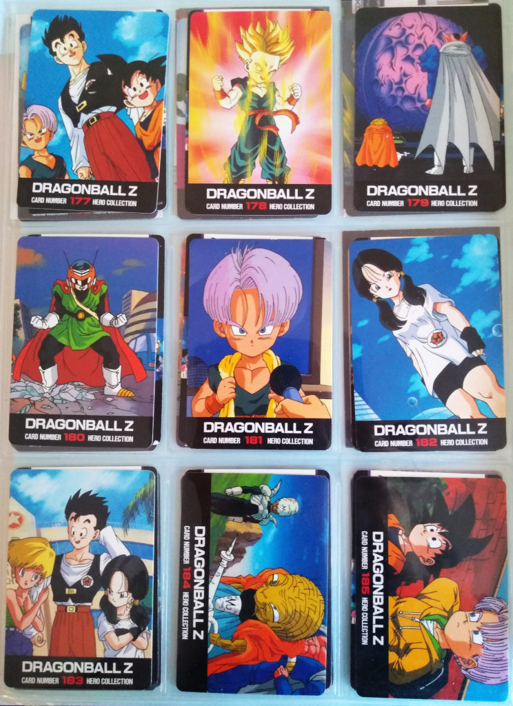 Dragonball Z Hero Collection Series 2 by Artbox 177-185